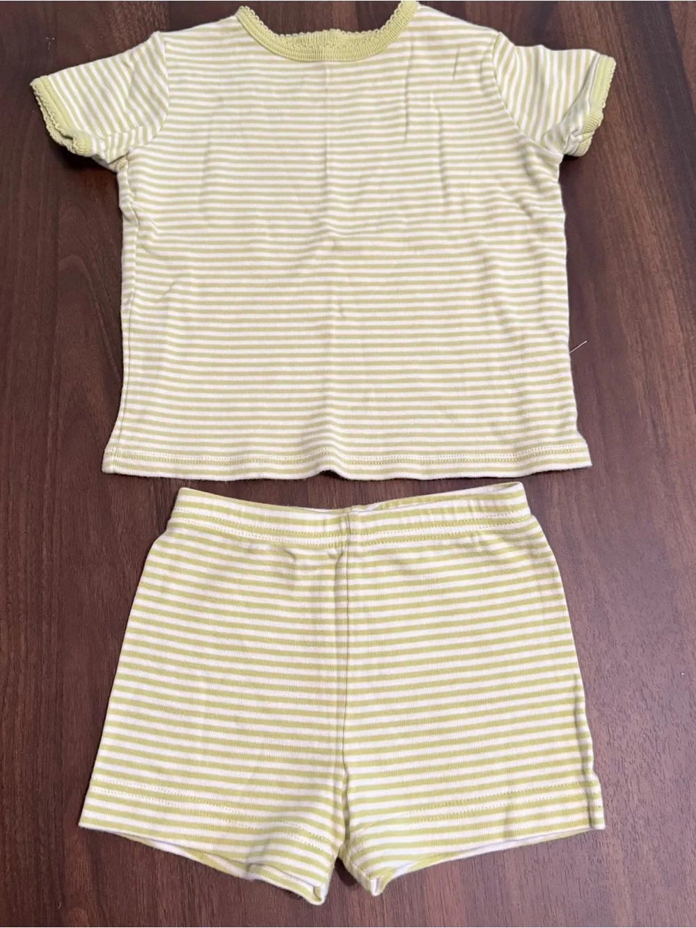 Baby girl vintage lands end pajama set